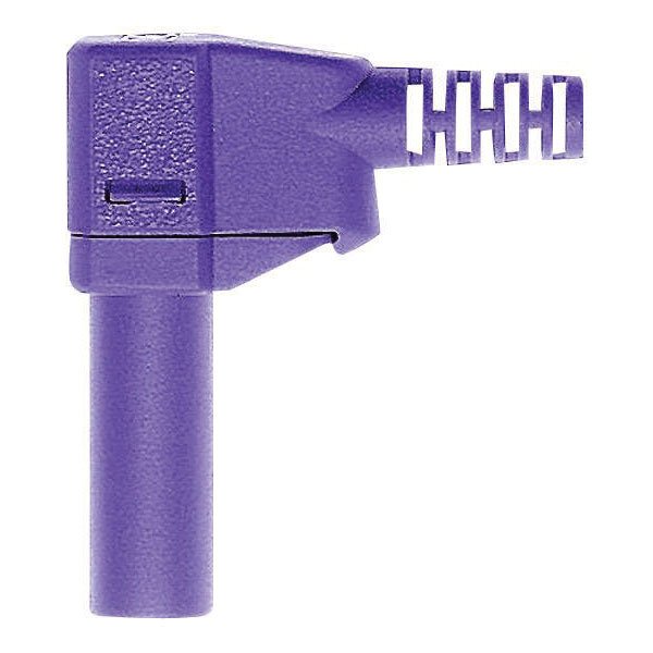 Stäubli 222667-26 SLS425-SW safety plug 4mm right angle 1pc lamell...