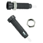 Stäubli 230050-21 LB2-IF jack socket 2mm pin blk 1pc insulated bolted