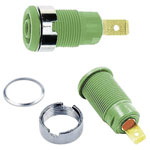 Stäubli 233000-25 SLB4-F safety jack socket built-in gr Ø 4 mm 1 pc