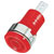 Stäubli 233070-22 SLB4-F/A red safety jack socket 4mm insulated 1 pc