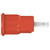 Stäubli 233160-22 SEB4-F/A safety jack socket red Ø4 mm insulated 1 pc