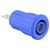 Stäubli 233160-23 SEB4-F/A safety jack socket blue built-in insulated Ø 4 mm