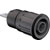 Stäubli 497079-21 SEB4-F/N Safety jack socket blk Ø4mm insulated brass part
