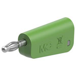 Stäubli 641038-25 LQ-4N-30 jack plug 4mm gr stackable solder connect
