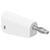 Stäubli 641038-29 LQ-4N-30 Jack plug 4 mm white stackable springed MULTI-LAM