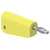 Stäubli 641042-20 LQ-4N-39 Jack plug Pin Ø4mm yel/gr Stackable 1pc