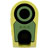 Stäubli 662022-20 SLQ-4N-46 safety plug 4mm yel/gr stackable nickel-plated
