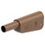 Stäubli 662024-27 SLM-4N-46 safety plug 4 mm gold-plated stackable brown