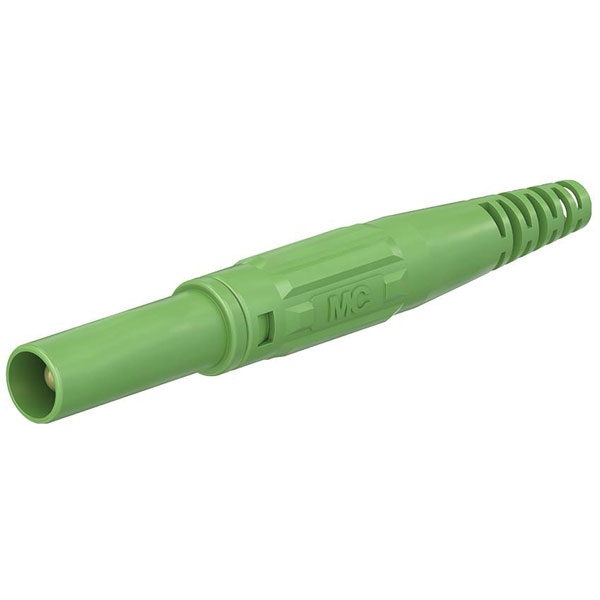 Stäubli 669196-25 XL-410 jack plug 4 mm straight pin gr 1 pc rigid...
