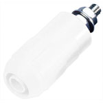 Stäubli 669684-29 XUB-G jack socket 4mm pin white insulated 1 pc