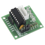 Joy-it Raspberry Pi add-on PCB, controls 4-phase 5V stepper motor