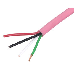 UniStrand SC-4-50 LSOH 4 Core Round Speaker Cable Pink 50m Reel