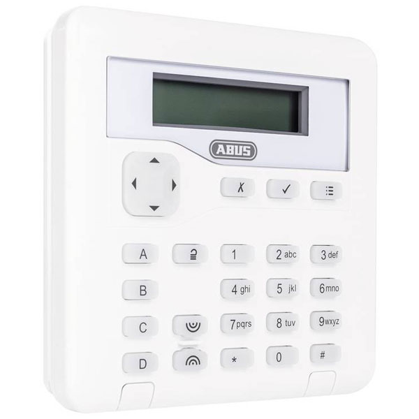 ABUS AZBE10000 Terxon SX Control Unit LCD Panel 4-Wire Bus Elegant...