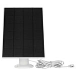 ABUS PPIC90600 Solar Panel: Compact Eco-Power for WLAN Battery Cam