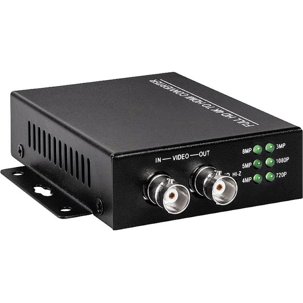 ABUS TVAC22400 HDMI Converter 4K Analogue HD to HDMI with BNC Loop-Out