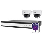 ABUS TVVR36422D Performance Line IP CCTV Set 4-channel 2 Cameras PoE