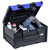 Allit 454430 EuroPlus MetaBox 215 Empty Tool Box 396x296x215mm Robust ABS