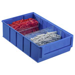 Allit 456530 Regal-Industriebox Storage Bin 300x185x81mm Blue