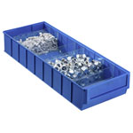 Allit 456570 Storage Bin 500x185x81mm Blue 1pc Industrial Box