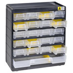Allit 458090 VarioPlus Basic 32 Storage Bin 300x335x135mm Black/Yellow