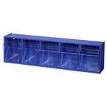 Allit 464430 VarioPlus ProFlip Box Organiser 600x165x135 mm Blue 1pc