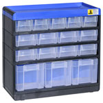 Allit 464600 VarioPlus Pro Container 300x285x135mm Black/Blue 1pc