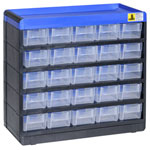 Allit 464620 VarioPlus Pro Small Parts Container 300x285x135mm Black/Blue
