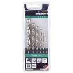 Alpen 0000111806100 HSS Twist Drill Set Precision-Ground For Steel 6pc