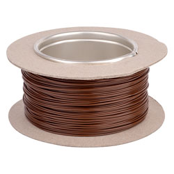 UniStrand 1/0.6 Brown Single Core Def Stan 61-12 Part 6 Equipment Wire 100M