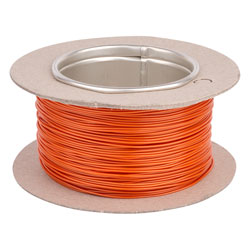 UniStrand 1/0.6 Orange Single Core Def Stan 61-12 Part 6 Equipment Wire 100M
