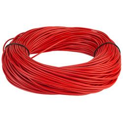 PJP 9012Cd100r Test Lead Cable Red 260/0.07mm 1mm² 100m