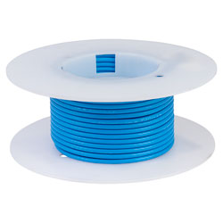 PJP 9012/spool/10Bl Blue 3.8mm Double Jacket Flexible PVC Wire 10M Spool