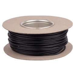 UniStrand 32/0.2 Black Stranded Def Stan 61-12 Part 6 Equipment Wire 100M