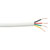 Mercury 804.856UK 4-way Flat Profile Comms white Cable 100m