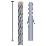 Alpen 0080500700100 Hammer Drill Bit 7mm SDS-Plus 4 Carbide Blades