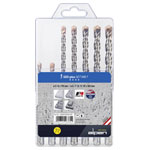 Alpen 0080700007100 Concrete Twist Drill Bit Set 5-10mm Steel