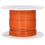 Alpha Wire 3051 OR001 UL1007 Hook Up Wire Orange 22AWG (305m Reel)