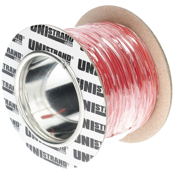Miniature Stranded Equipment Wire Choice of 11 Colours 100m Reel 10/0.1mm 