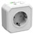 Ansmann 1260-0001 Timer Power Strip Analogue Energy-Saving Socket