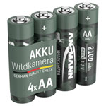 Ansmann 1322-0026 AA Battery Rechargeable NiMH 2100mAh 4pcs Low Self-discharge