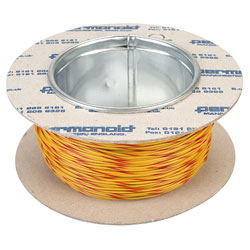 Rapid 100m Reel Yellow/red 7/0.2mm Wire