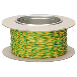 Rapid 100m Reel Yellow/Green 7/0.2mm Wire