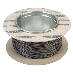 Rapid 100m Reel Grey/black 7/0.2mm Wire