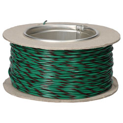 UniStrand UNI6A1602GNRD100 16/0.2 Green/Red Def Stan 61-12 T2 Equip Wire 100M