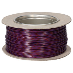 UniStrand UNI6A1602VTRD100 16/0.2 Violet/Red Def Stan 61-12 T2 Equip Wire 100M