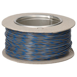 UniStrand UNI6A1602GYBE100 16/0.2 Grey/Blue Def Stan 61-12 T2 Equip Wire 100M