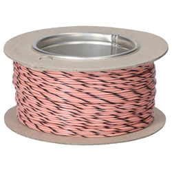 UniStrand UNI6A1602PKBK100 16/0.2 Pink/Black Def Stan 61-12 T2 Equip Wire 100M