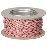 UniStrand UNI6A1602PKBK100 16/0.2 Pink/Black Def Stan 61-12 T2 Equip Wire 100M