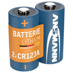 Ansmann 1510-0023 CR17335 Camera Battery 3V Lithium 1375mAh 2 pcs