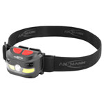 Ansmann 1600-0224 HD250RS Headlamp 250 lm Rechargeable IP54 Lightweight